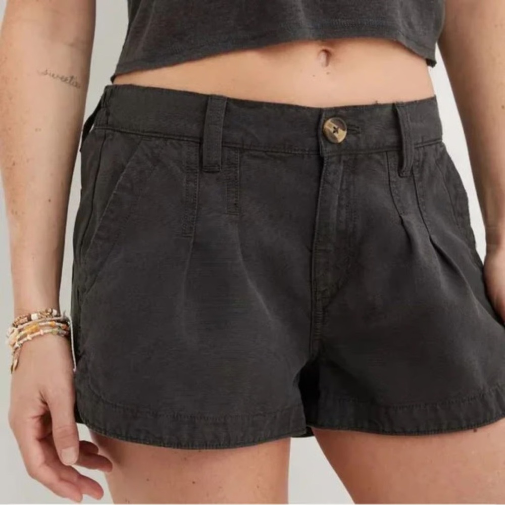 Aerie Pleated Utility Shorts